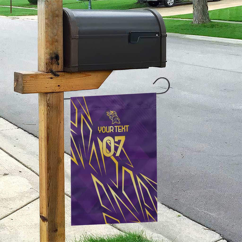 Trinbago Cricket Custom Garden Flag TKR Quadruple Champion - Wonder Print Shop