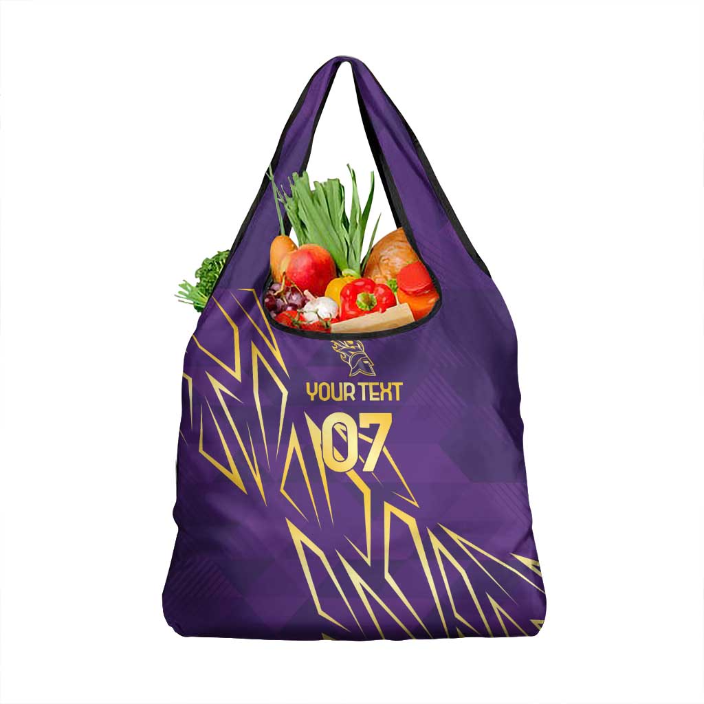 Trinbago Cricket Custom Grocery Bag TKR Quadruple Champion - Wonder Print Shop