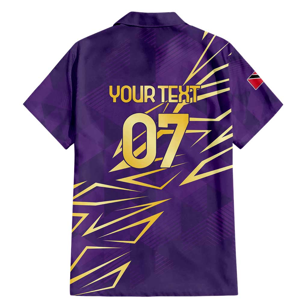 Trinbago Cricket Custom Hawaiian Shirt TKR Quadruple Champion - Wonder Print Shop