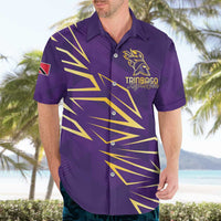Trinbago Cricket Custom Hawaiian Shirt TKR Quadruple Champion - Wonder Print Shop