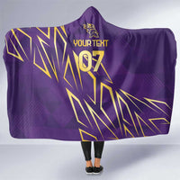 Trinbago Cricket Custom Hooded Blanket TKR Quadruple Champion - Wonder Print Shop