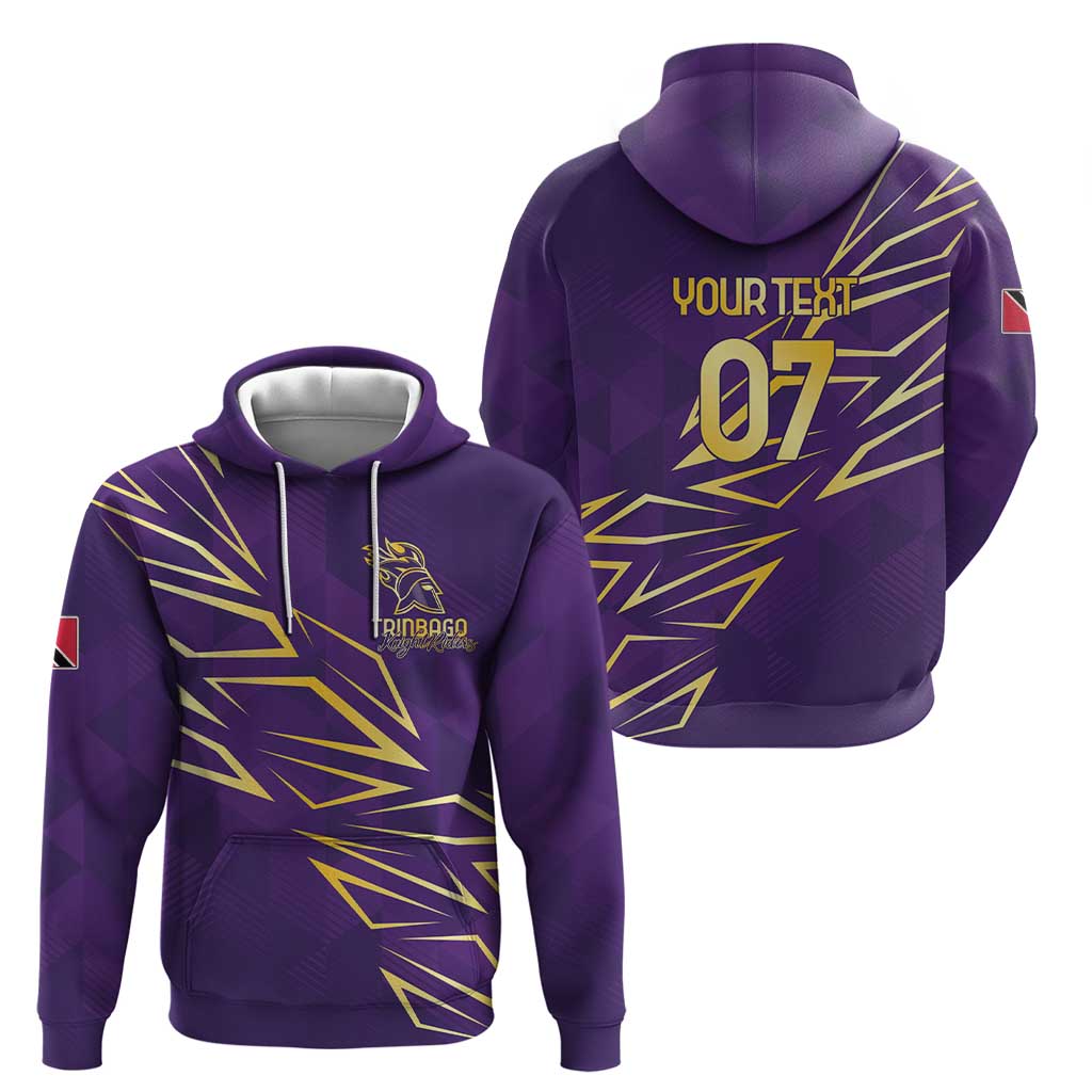 Trinbago Cricket Custom Hoodie TKR Quadruple Champion - Wonder Print Shop