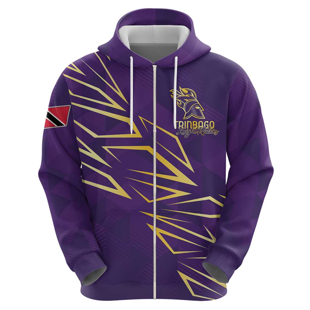 Trinbago Cricket Custom Hoodie TKR Quadruple Champion - Wonder Print Shop