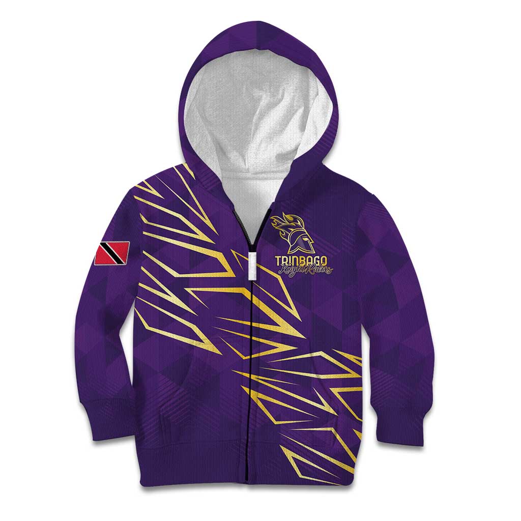 Trinbago Cricket Custom Kid Hoodie TKR Quadruple Champion - Wonder Print Shop