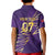 Trinbago Cricket Custom Kid Polo Shirt TKR Quadruple Champion - Wonder Print Shop