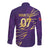 Trinbago Cricket Custom Long Sleeve Button Shirt TKR Quadruple Champion - Wonder Print Shop