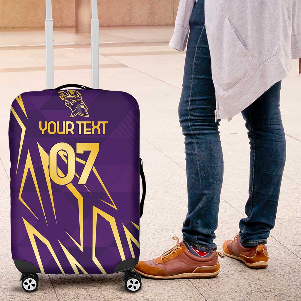 Trinbago Cricket Custom Luggage Cover TKR Quadruple Champion - Wonder Print Shop