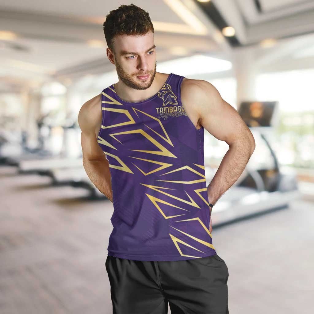 Trinbago Cricket Custom Men Tank Top TKR Quadruple Champion - Wonder Print Shop