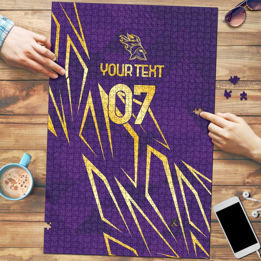 Trinbago Cricket Custom Puzzle TKR Quadruple Champion - Wonder Print Shop