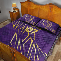 Trinbago Cricket Custom Quilt Bed Set TKR Quadruple Champion - Wonder Print Shop