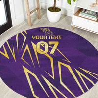 Trinbago Cricket Custom Round Carpet TKR Quadruple Champion - Wonder Print Shop