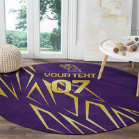 Trinbago Cricket Custom Round Carpet TKR Quadruple Champion - Wonder Print Shop