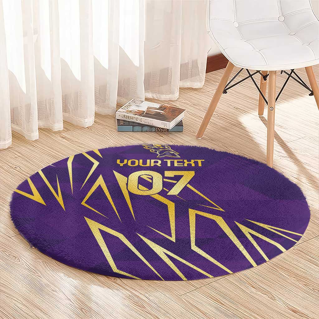 Trinbago Cricket Custom Round Carpet TKR Quadruple Champion - Wonder Print Shop