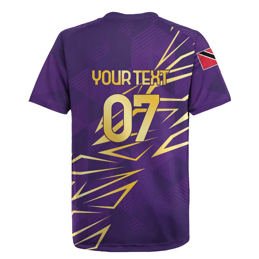 Trinbago Cricket Custom Rugby Jersey TKR Quadruple Champion - Wonder Print Shop