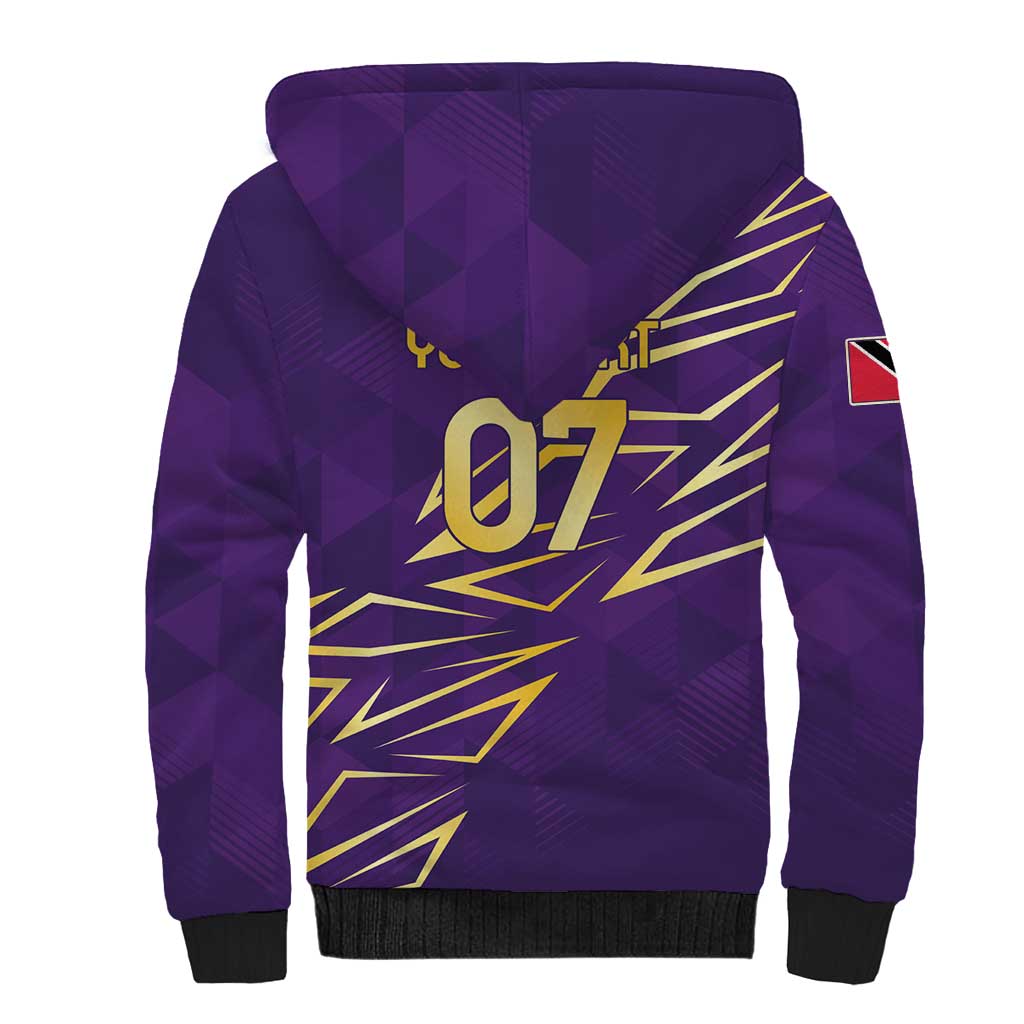 Trinbago Cricket Custom Sherpa Hoodie TKR Quadruple Champion - Wonder Print Shop