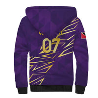 Trinbago Cricket Custom Sherpa Hoodie TKR Quadruple Champion - Wonder Print Shop
