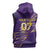 Trinbago Cricket Custom Sleeveless Hoodie TKR Quadruple Champion - Wonder Print Shop
