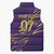 Trinbago Cricket Custom Sleeveless Puffer Jacket TKR Quadruple Champion - Wonder Print Shop