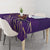 Trinbago Cricket Custom Tablecloth TKR Quadruple Champion - Wonder Print Shop