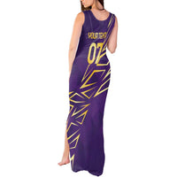 Trinbago Cricket Custom Tank Maxi Dress TKR Quadruple Champion - Wonder Print Shop