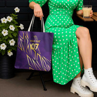 Trinbago Cricket Custom Tote Bag TKR Quadruple Champion - Wonder Print Shop