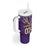 Trinbago Cricket Custom Tumbler With Handle TKR Quadruple Champion - Wonder Print Shop