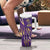 Trinbago Cricket Custom Tumbler With Handle TKR Quadruple Champion - Wonder Print Shop