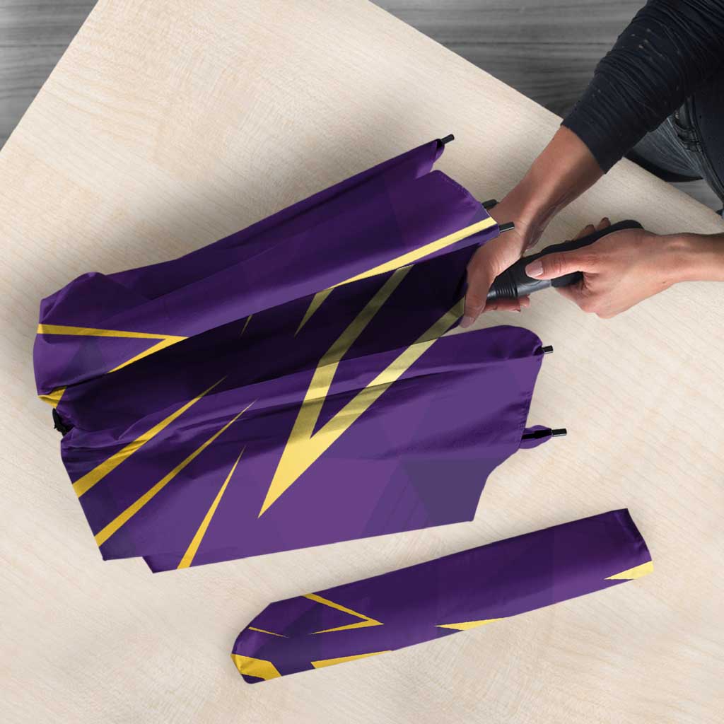 Trinbago Cricket Custom Umbrella TKR Quadruple Champion - Wonder Print Shop