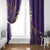 Trinbago Cricket Custom Window Curtain TKR Quadruple Champion - Wonder Print Shop