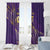 Trinbago Cricket Custom Window Curtain TKR Quadruple Champion - Wonder Print Shop
