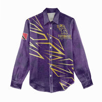 Trinbago Cricket Custom Women Casual Shirt TKR Quadruple Champion - Wonder Print Shop