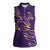 Trinbago Cricket Custom Women Sleeveless Polo Shirt TKR Quadruple Champion - Wonder Print Shop
