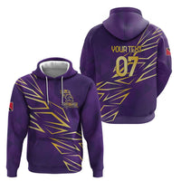 Trinbago Cricket Custom Zip Hoodie TKR Quadruple Champion - Wonder Print Shop