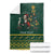 Personalised South Africa Christmas Blanket Bokke Merry Braai-mas