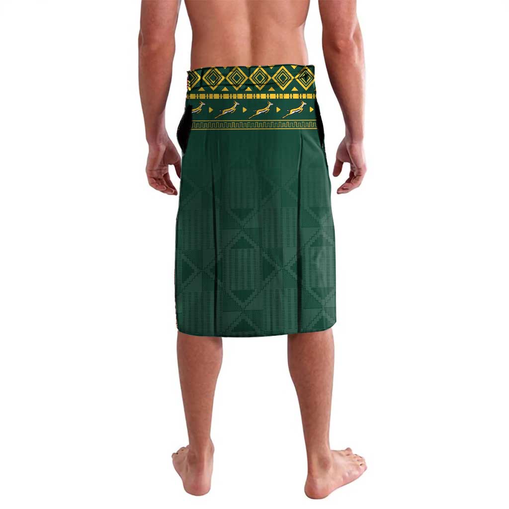 Personalised South Africa Christmas Lavalava Bokke Merry Braai-mas - Wonder Print Shop