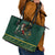 Personalised South Africa Christmas Leather Tote Bag Bokke Merry Braai-mas - Wonder Print Shop