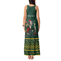 Personalised South Africa Christmas Tank Maxi Dress Bokke Merry Braai-mas - Wonder Print Shop