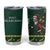 Personalised South Africa Christmas Tumbler Cup Bokke Merry Braai-mas - Wonder Print Shop