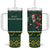 Personalised South Africa Christmas Tumbler With Handle Bokke Merry Braai-mas - Wonder Print Shop