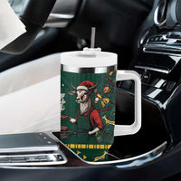 Personalised South Africa Christmas Tumbler With Handle Bokke Merry Braai-mas - Wonder Print Shop
