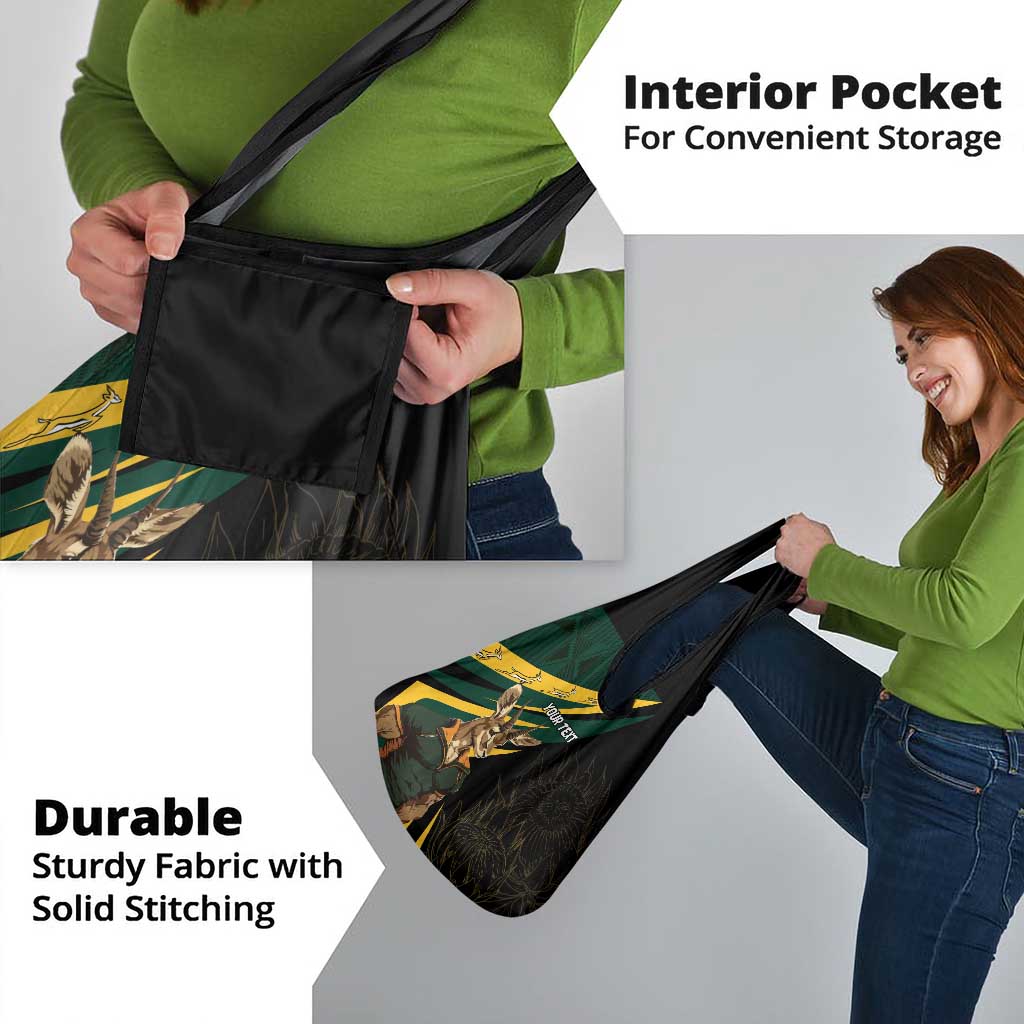 South Africa Personalised Grocery Bag Springbok Mascot Dynamic