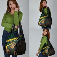 South Africa Personalised Grocery Bag Springbok Mascot Dynamic