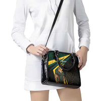 South Africa Personalised Shoulder Handbag Springbok Mascot Dynamic