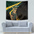 South Africa Personalised Tapestry Springbok Mascot Dynamic - Wonder Print Shop