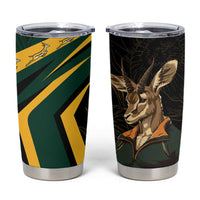 South Africa Tumbler Cup Springbok Mascot Dynamic - Wonder Print Shop