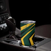 South Africa Tumbler Cup Springbok Mascot Dynamic - Wonder Print Shop
