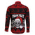 Custom Christmas Family Matching Off Shoulder Short Dress and Hawaiian Shirt Gothic Skull Creepmas LT7 - Wonder Print Shop