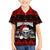 Custom Christmas Family Matching Off Shoulder Short Dress and Hawaiian Shirt Gothic Skull Creepmas LT7 - Wonder Print Shop
