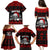 Custom Christmas Family Matching Puletasi Dress and Hawaiian Shirt Gothic Skull Creepmas - Wonder Print Shop