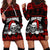 Custom Christmas Hoodie Dress Gothic Skull Creepmas - Wonder Print Shop